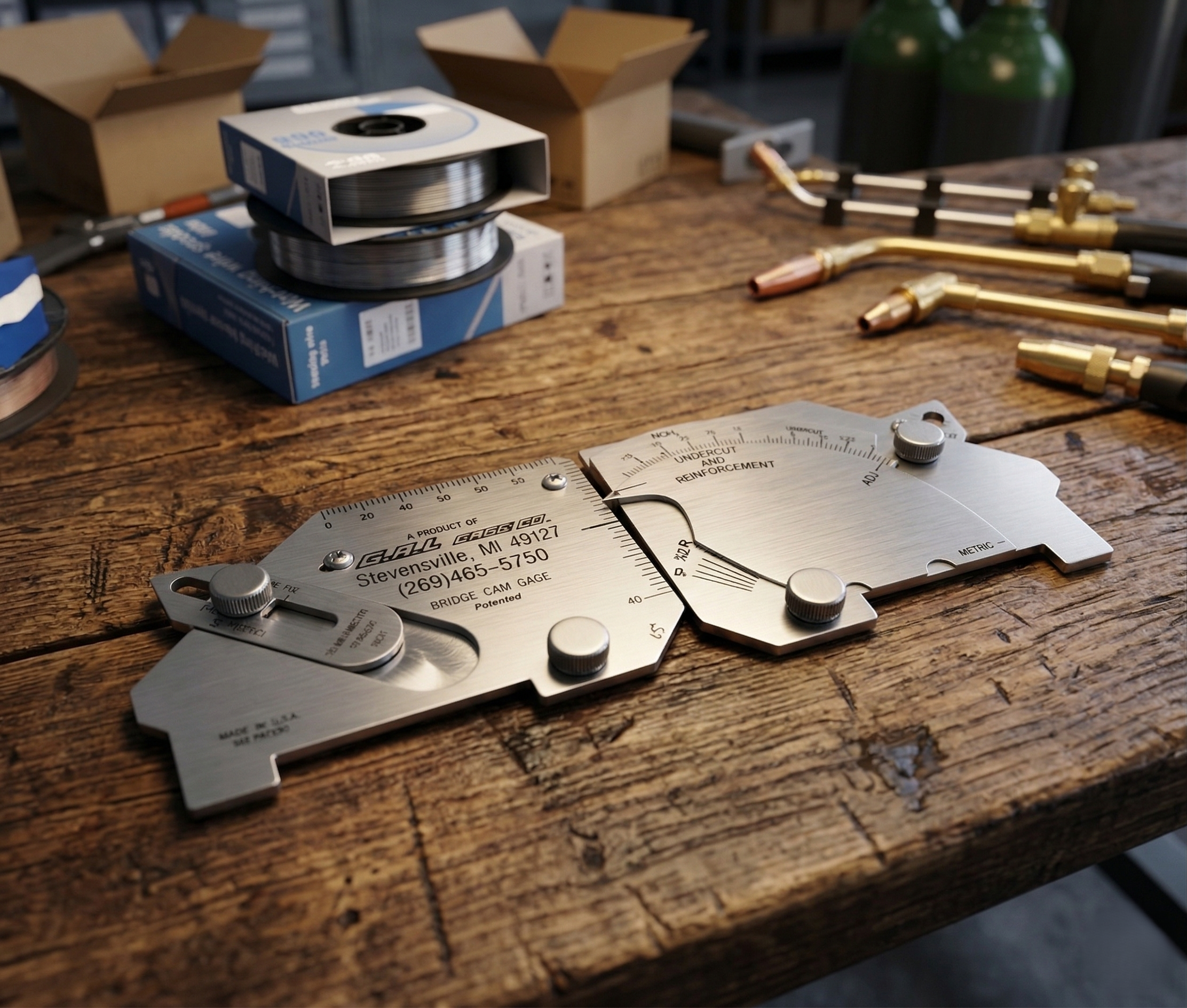 Medición para Soldaduras (Galgas)